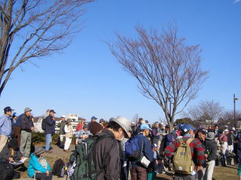 東俣野中央公園の解散式