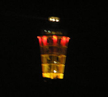 ライトアップの江ノ島灯台